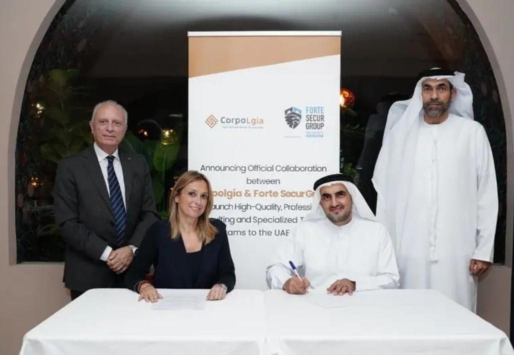 Corpolgia and Forte Secure Group Partnership